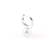 ORECCHINO BIG PEARL OYSTER IN ARGENTO CON PERLA