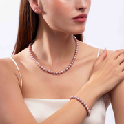 Essential Set Freshwater pearls - Pink