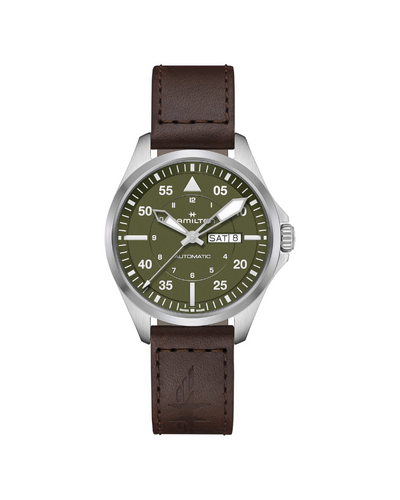 khaki aviation pilot day date auto