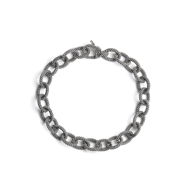 BRACCIALE CATENA PUNTINATA