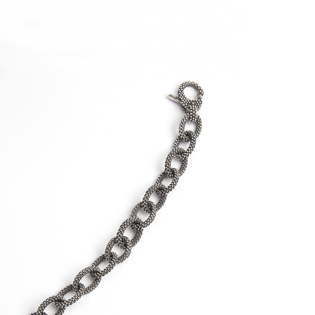 BRACCIALE CATENA PUNTINATA