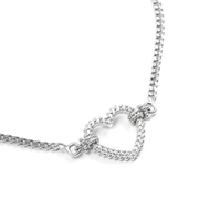 BRACCIALE TIGHT LOVE CON CUORE CON BRILLANTI