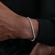 BRACCIALE TENNIS BIANCO