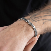 BRACCIALE TENNIS BLACK FOXTAIL