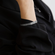 BRACCIALE TENNIS WHITE FOXTAIL CON BRILLANTI