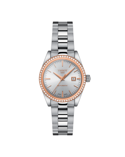 TISSOT T-MY LADY AUTOMATIC 18K GOLD BEZEL T9300074103100